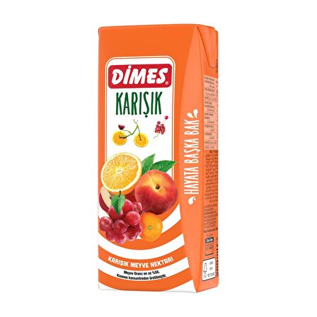 Dimes Karışık Meyve Nektarı 200 Ml X 6 Adet