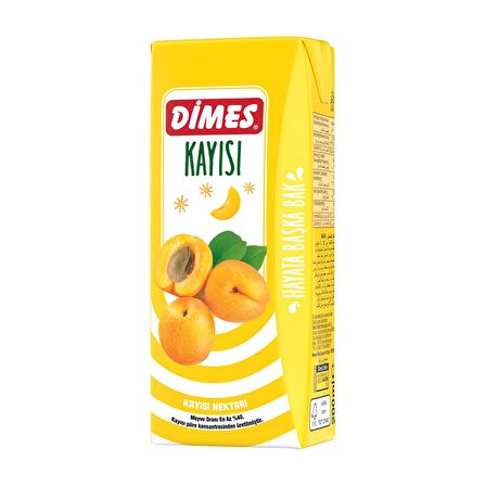 Dimes Kayısı Nektarı 200 Ml X 24 Adet