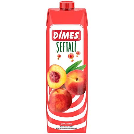 Dimes Şeftali Nektarı 1 Lt X 6 Adet