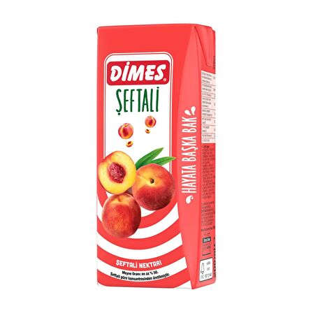 Dimes Şeftali Nektarı 200 Ml X 27 Adet