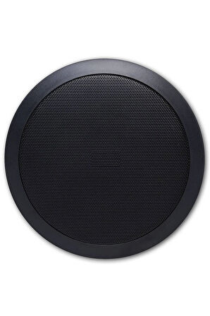 12’li Siyah Tavan Hoparlorlu 100V Ses Sistemi | Kafe, Mağaza ve Ofis Müzik Sistemi