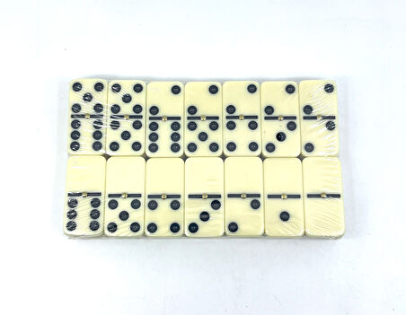 Mavi Çantalı Domino 28 Taşlı Set