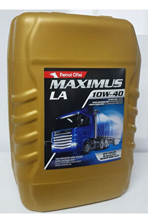 Maxımus La 10w40 20 Lt Dpf Partiküllü Motor Yağı