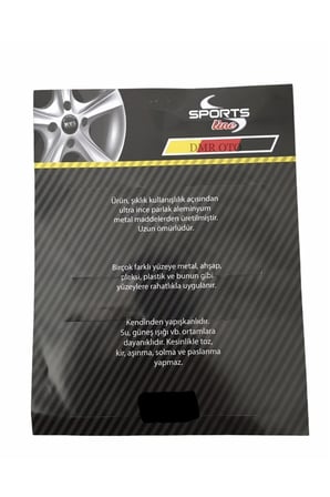 Bmw Logolu Alüminyum Jant Göbeği Logo 4'lü Yapıştırma 5,5 Cm