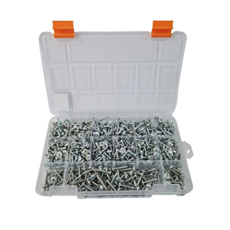PUL BAŞLI (SDİNG) RYSB AKILLI VİDA SET 871 ADET