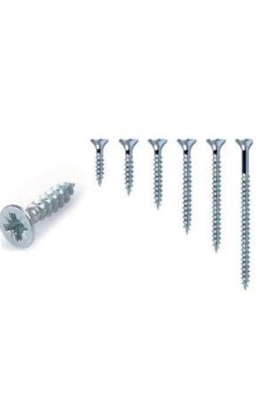 4 X 40 Mm Sunta Ahşap Vidası 50 Li Paket