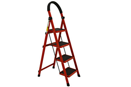 4 Basamaklı Metal Merdiven (1.48 Metre)