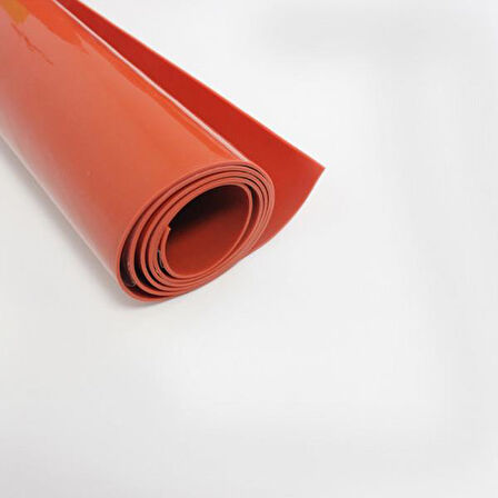SİLİKON LEVHA KIRMIZI 1 MM (EN: 1 MT BOY: 1 MT)