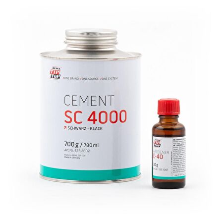 SC 4000 YAPIŞTIRICI (700 G) + E-40 SERTLEŞTİRİCİ (30 G)