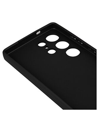 Samsung S25 Ultra Kılıf Silikon Lansman ve Esnek Siyah