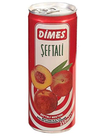 Dimes Şeftali Nektarı 250 Ml X 12 Adet