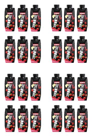 Dimes Smoothie Çilek Muz Elma 310 Ml X 24 Adet