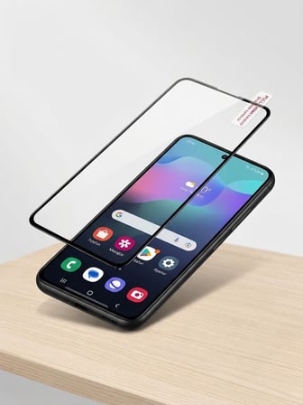 Samsung Galaxy S25 Uyumlu Ekran Koruyucu Hayalet Cam
