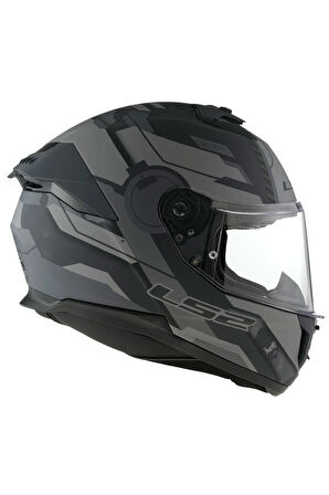 STREAM 2 SHADOW MAT GRİ FULLFACE MOTOSİKLET KASKI