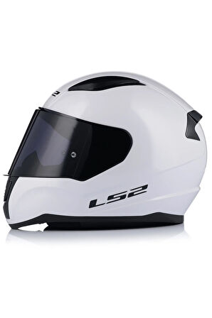 Rapıd 2 Beyaz Fullface Motosiklet Kaskı Siyah Camlı