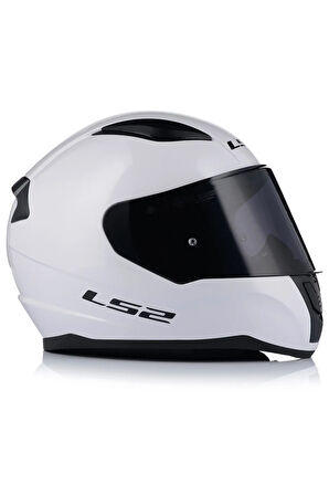 Rapıd 2 Beyaz Fullface Motosiklet Kaskı Siyah Camlı