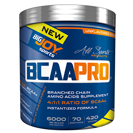 Bigjoy Sports Bcaapro 420 Gr 70 Porsiyon Bcaa Powder Aromasız 