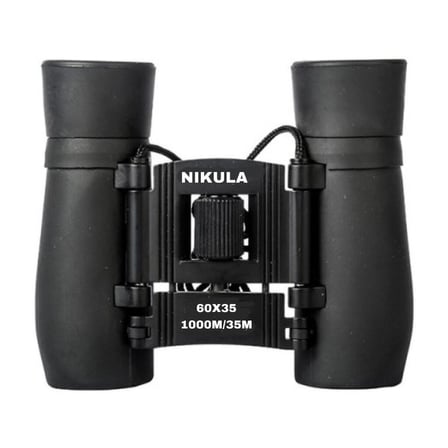 Özel Üretim Hobi Macera Gezi Nikula60x35 Cepte taşımalı Kauçuk kaplamalı Dürbün