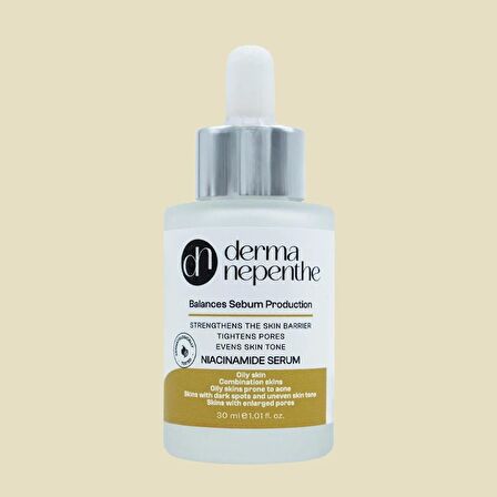 Sebum Dengeleyici Niacinamide Serum 30 Ml - Gözenek, Sivilce ve Siyah Nokta Karşıtı