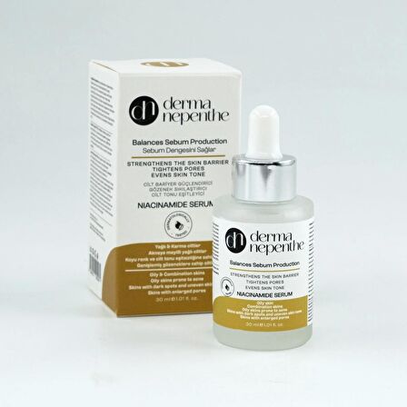 Sebum Dengeleyici Niacinamide Serum 30 Ml - Gözenek, Sivilce ve Siyah Nokta Karşıtı