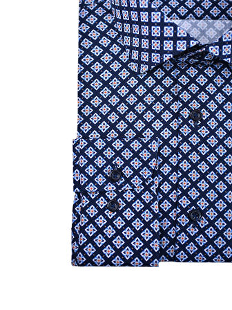 Erkek Dijital Baskılı %100 Pamuk Gömlek