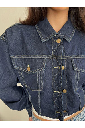 Denim ceket