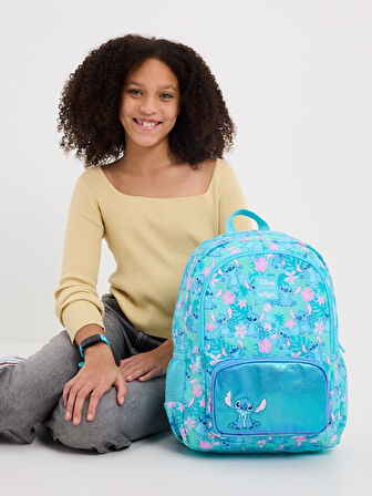 Smiggle - Stitch Klasik Okul Sırt Çantası