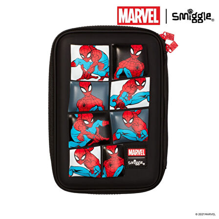 Smiggle - Marvel Spiderman HardTop Kalem Kutusu