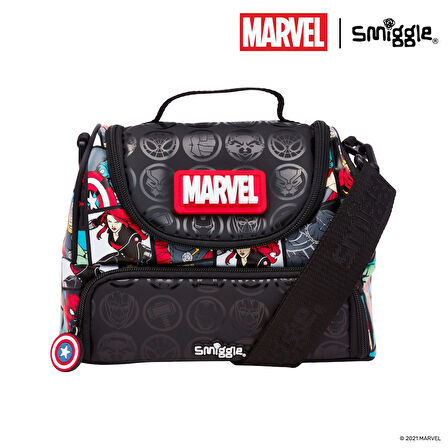 Smiggle - Marvel Çift Katlı Beslenme Çantası