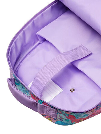 Smiggle - Disney Prenses Çekçekli Işıklı Tekerlekli Çanta