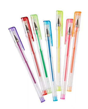 Smiggle - Neon Kokulu Jel Kalemler X7
