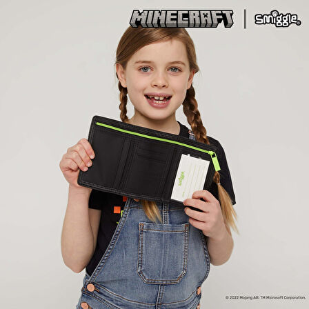 Smiggle - Minecraft Çocuk Cüzdanı