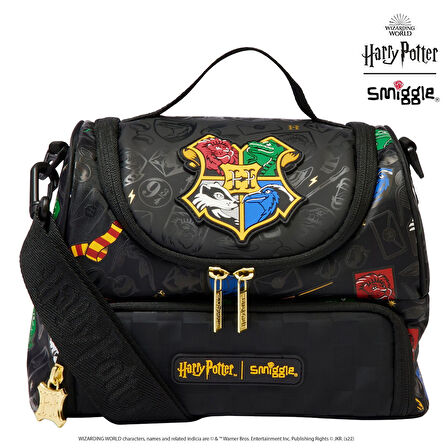 Smiggle - Harry Potter Çift Katlı Askılı Beslenme Çantası