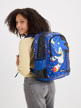 Smiggle - Sonic Klasik Okul Sırt Çantası