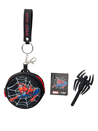 Smiggle - Spider Man Mini Kalem ve Not Defterli Anahtarlık