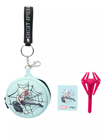 Smiggle - Spider Man Mini Kalem ve Not Defterli Anahtarlık