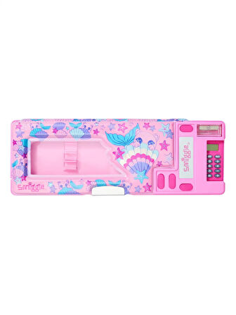 Smiggle - Hi There Deniz Dünyası Hesap Makineli Pop Out Otomatik Kalem Kutusu