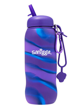 Smiggle - Freestyle Katlanabilir Pipetli 630ML Suluk