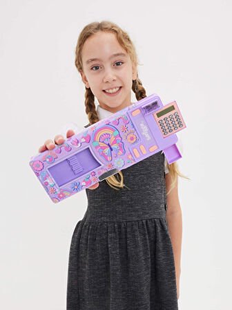 Smiggle - Limitless Hesap Makineli Otomatik Kalem Kutusu