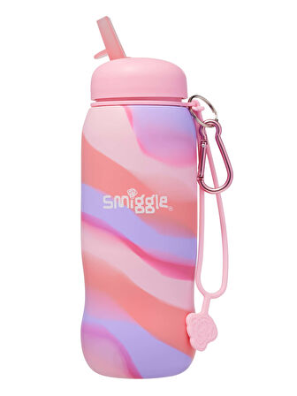 Smiggle - Surreal Katlanabilir Silikon BPAsız 630ML Suluk