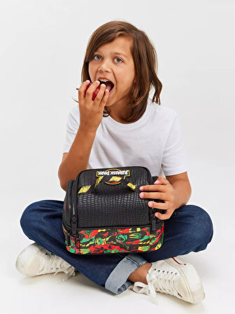 Smiggle - Jurassic Park Çift Katlı Beslenme Çantası