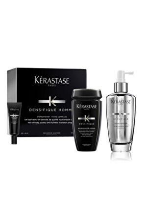 Kerastase Densifique Homme Yoğunlaştırıcı Jel 30 X 6ml + Şampuan 250 ml + Densifique Serum Jeunesse