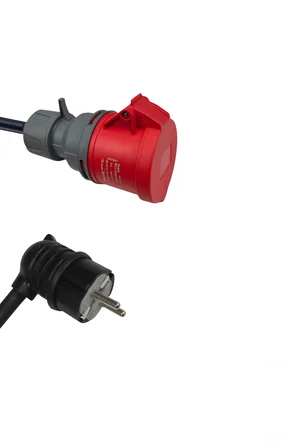 Elektrikli Araç Dönüştürücü Adaptör 5/32A Priz- 1/16A Fiş (Boydan Uca 30 Cm Kablo)