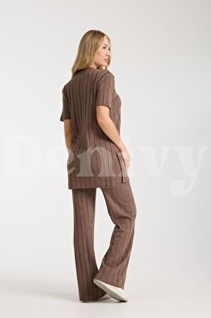 ÇİZGİLİ RELAX FİT İKİLİ TAKIM DNV-000019