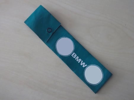 BMW TAMPON ÇEKİ İPİ KOYU YEŞİL (2 ADET) (BMW TAMPON ASKISI) TAMPON SÜSÜ - TAMPON DİLİ -TAMPON İPİ