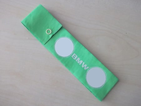 BMW TAMPON ÇEKİ İPİ AÇIK YEŞİL (2 ADET) (BMW TAMPON ASKISI) TAMPON SÜSÜ - TAMPON DİLİ -TAMPON İPİ