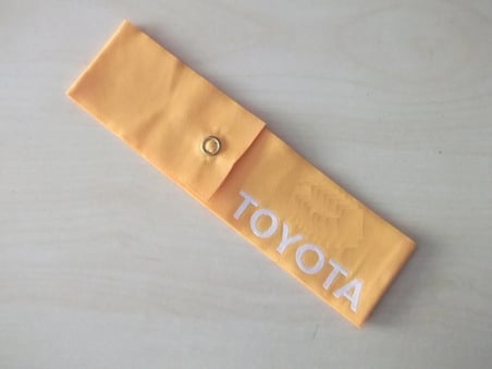TOYOTA TAMPON ÇEKİ İPİ SARI (2 ADET) - TOYOTA TAMPON ASKISI, TAMPON SÜSÜ, TAMPON DİLİ, TAMPON İPİ