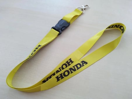 HONDA AYNA ASKISI SARI (2 ADET )(HONDA ASKILI ANAHTARLIK) (HONDA AYNA ASKI İPİ) HONDA Ayna süsü