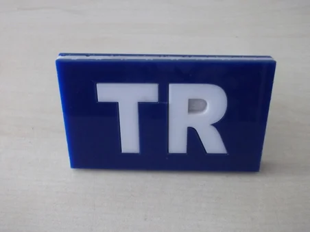 TR VİDALI PANJUR ARMASI 1.KALİTE MAVİ (TR vidalı arma) R12, M 131, M 124 Panjur