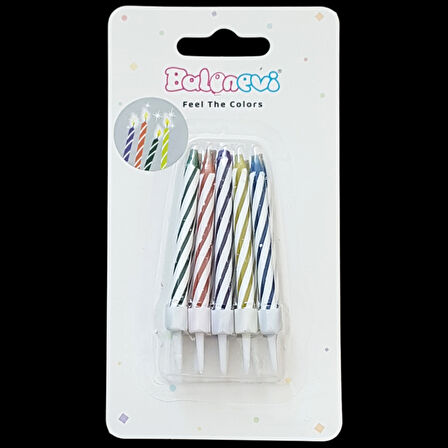 Sönmeyen Pasta Mum 6 cm * 10 Adet